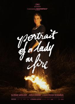 PortrÃ¤t einer jungen Frau in Flammen
