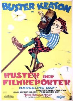 Buster Keaton, der Filmreporter