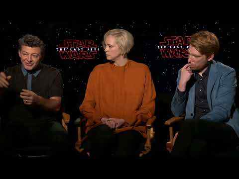 Star Wars: The Last Jedi - Domhnall Gleeson, Gwendoline Christie & Andy Serkis Interview