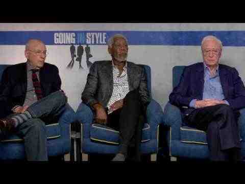 Going in Style - Morgan Freeman, Michael Caine & Aaron Arkin Interview