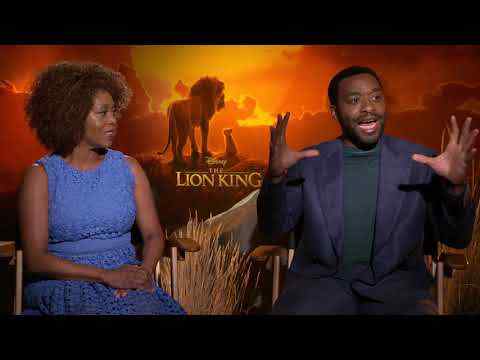 The Lion King - Chiwetel Eijofor & Alfre Woodard Interview