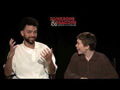 Dungeons & Dragons: Honor Among Thieves - Justice Smith & Sophia Lillis Interview
