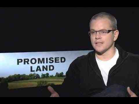 Promised Land - Matt Damon Interview