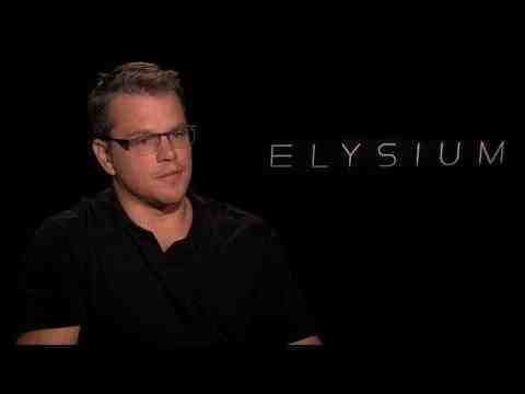 Elysium - Matt Damon Interview