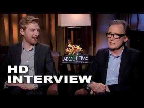 About Time - Domhnall Gleeson & Bill Nighy Interview