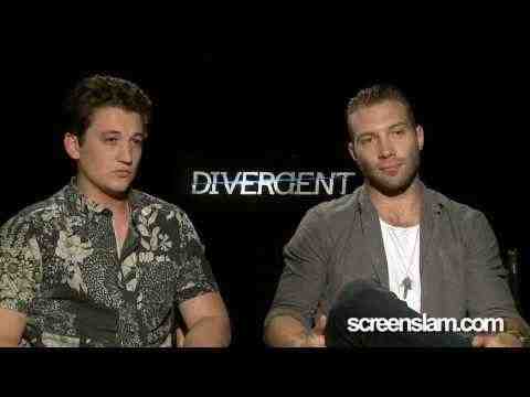 Divergent - Jai Courtney & Miles Teller Interview