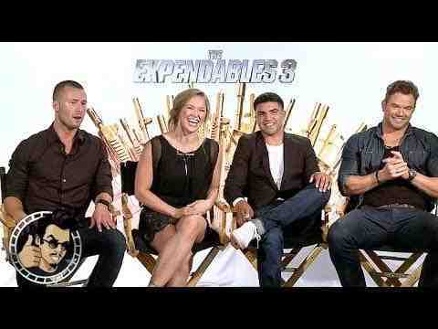 The Expendables 3 - Kellan Lutz, Ronda Rousey, Victor Ortiz, Glen Powell interview