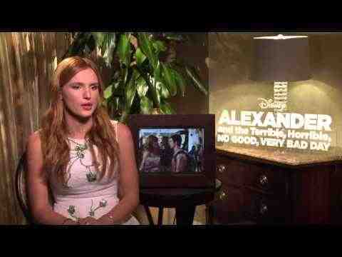 Alexander and the Terrible, Horrible, No Good, Very Bad Day - Bella Thorne Interview