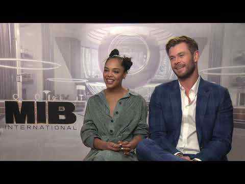 Men in Black: International - Chris Hemsworth & Tessa Thompson Interview