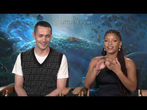 The Little Mermaid - Halle Bailey & Jonah Hauer-King Interview