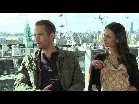Fast and the Furious 6 - Paul Walker & Jordan Brewster Interview