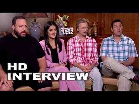 Grown Ups 2 - Adam Sandler, Kevin James, David Spade, & Salma Hayek Interview