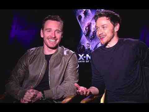 X-Men: Days of Future Past - Michael Fassbender & James McAvoy Interview