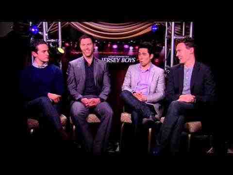 Jersey Boys - John Lloyd Young, Vincent Piazza, Michael Lomenda & Erich Bergen Interview Part 3