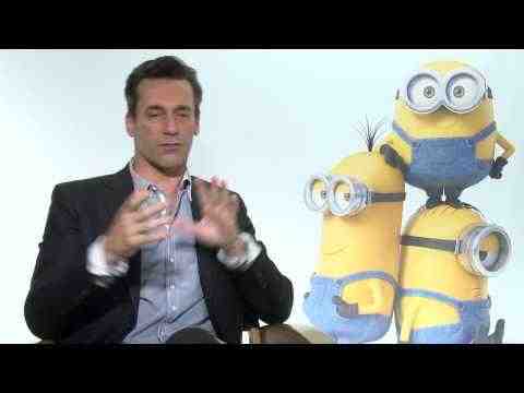 Minions - John Hamm Interview Part 1